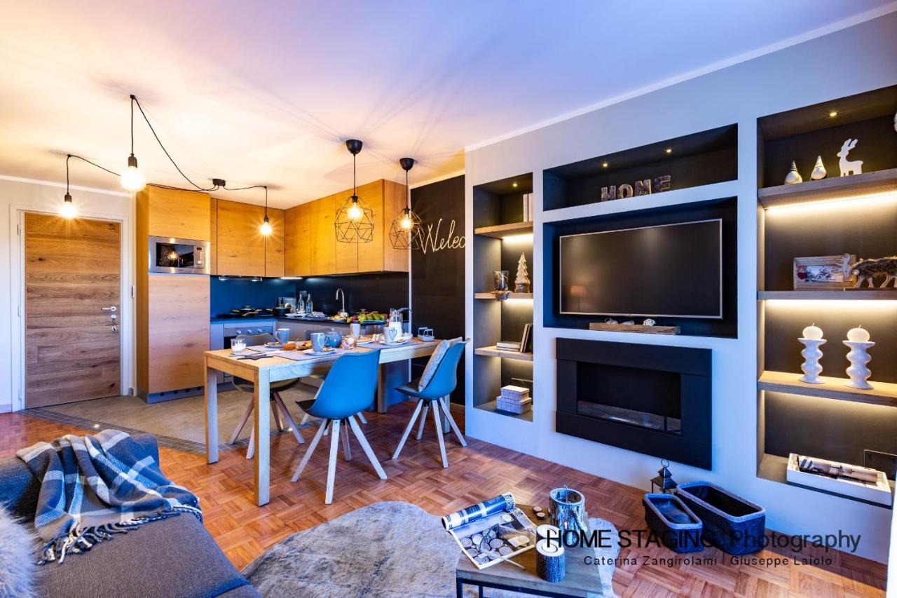 Hostdomus - Il Cerbiatto Apartment Sestriere Luaran gambar