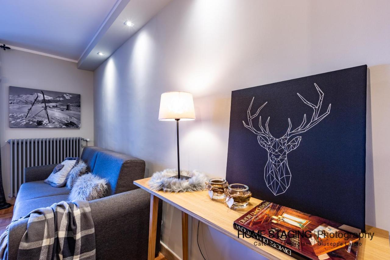Hostdomus - Il Cerbiatto Apartment Sestriere Luaran gambar