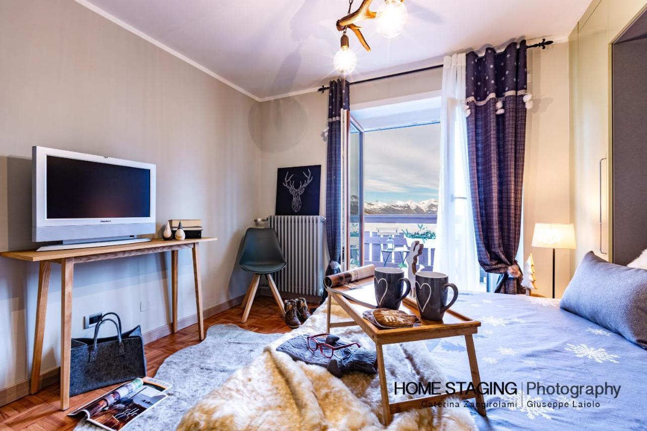 Hostdomus - Il Cerbiatto Apartment Sestriere Luaran gambar