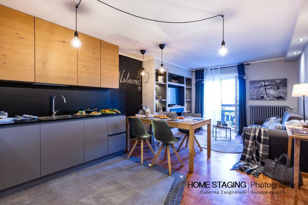 Hostdomus - Il Cerbiatto Apartment Sestriere Luaran gambar